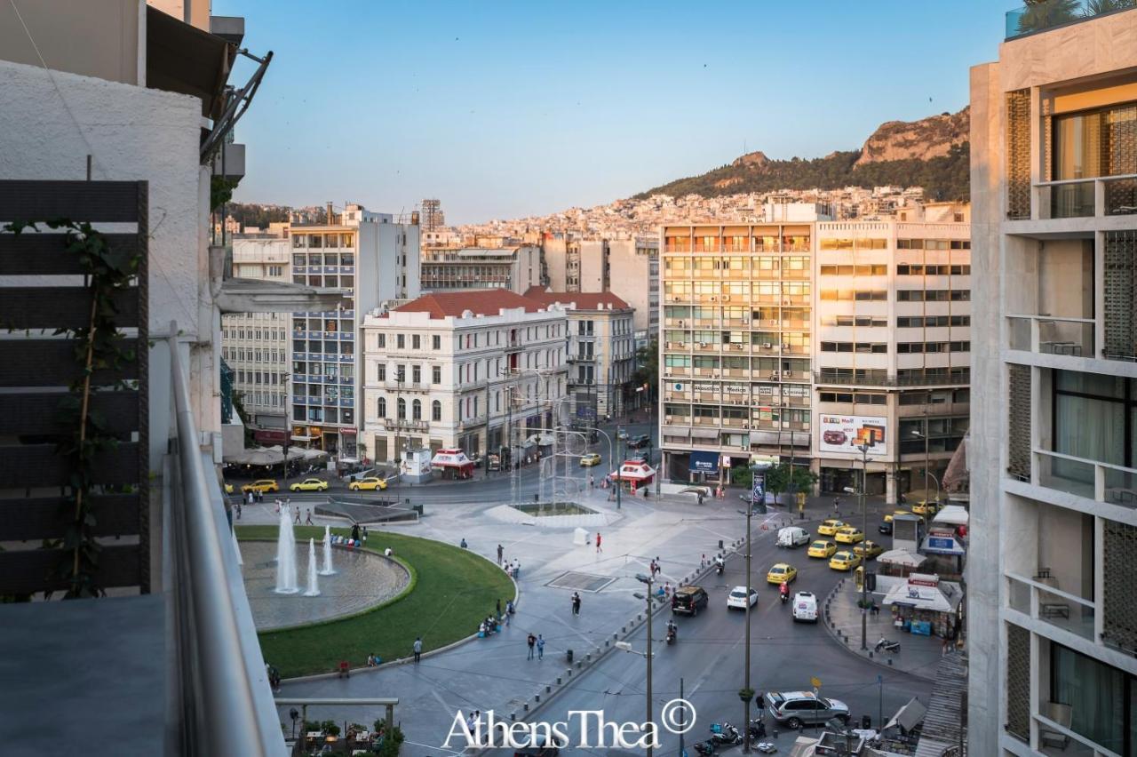 Athensthea Beta Luxury Penthouse Apt In Omonia Exterior foto