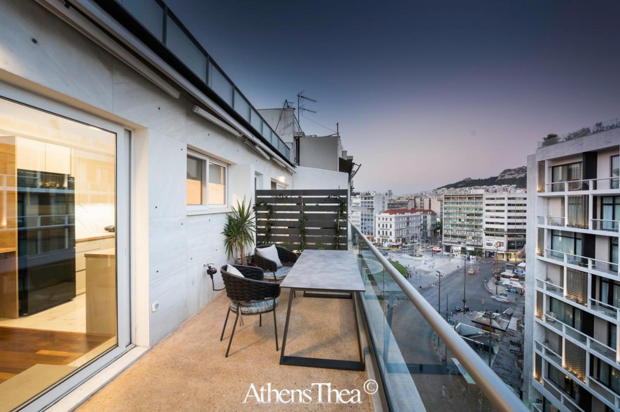 Athensthea Beta Luxury Penthouse Apt In Omonia Exterior foto